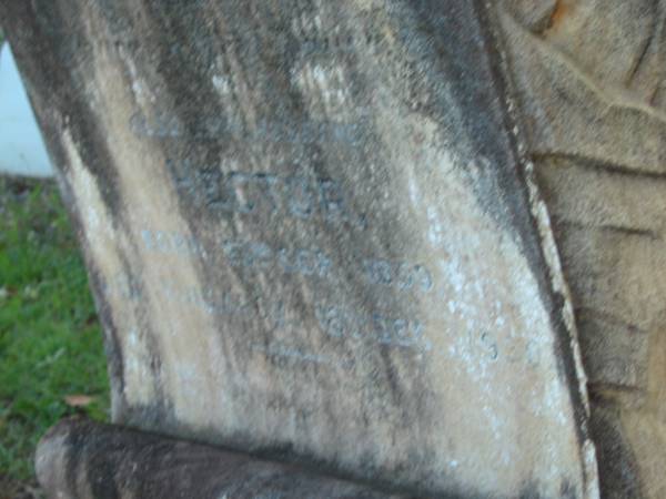 Mary Munro,  | died 25? Jan? 1921?;  | Hector Munro,  | husband,  | born 23 Sept 1969,  | died Kingaroy 18 Dec 1930;  | Bald Hills (Sandgate) cemetery, Brisbane  | 