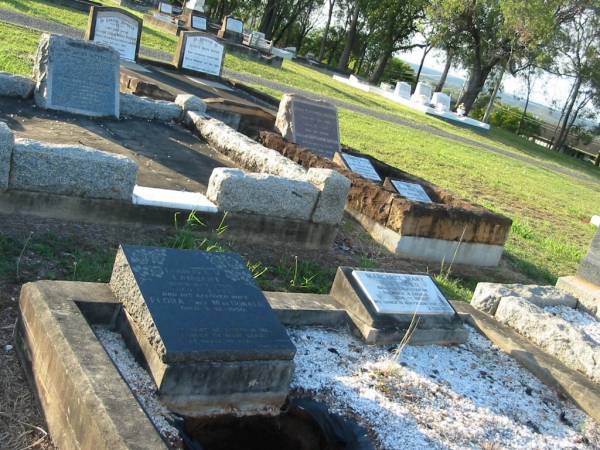 Francis C.V. LAMBART,  | born 11-9-1900,  | died 6-4-1971;  | Flora (nee MACDONALD),  | wife,  | died 3-12-1990;  | Margaret Mary MACDONALD,  | daughter of Roderick & Louisa,  | 1898 - 1982;  | Bald Hills (Sandgate) cemetery, Brisbane  | 