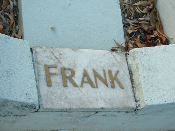 Francis (Frank) Anthony TRIMS,  | husband father son brother,  | died 10 Aug 1947 aged 35 years;  | Bald Hills (Sandgate) cemetery, Brisbane  | 