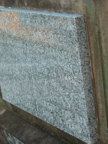 [headstone difficult to read]  | Denis HARTIGAN;  | Frederick HARTIGAN,  | died aged 24 years;  | Maurice HARTIGAN,  | aged 69 years;  | Lillian HARTIGAN,  | died Sept 1958 aged 75 years;  | Doreen,  | daughter,  | died 10 Sept 1951 aged 28 years;  | Bald Hills (Sandgate) cemetery, Brisbane  | 