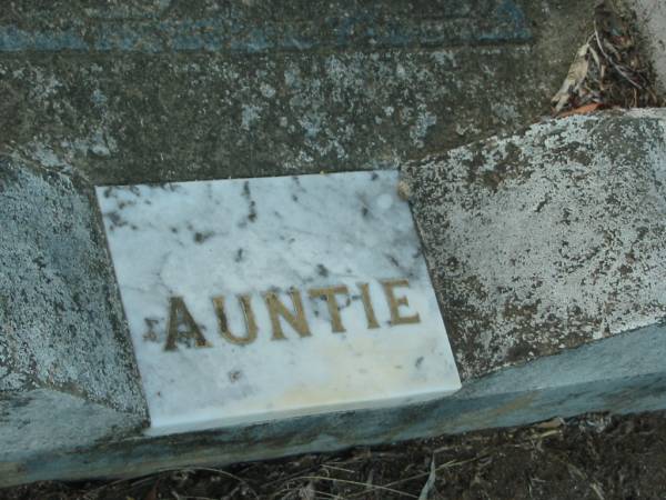 Sarah DAWES,  | auntie,  | died 20 June 1968 aged 98 years;  | Bald Hills (Sandgate) cemetery, Brisbane  | 
