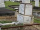 James MATTHEWS,
rector of Sandgate,
husband father,
died 29 Nov 1901 aged 63 years;
Mary Susan,
wife,
died 16 Oct 1914 aged 72 years;
James Palmer,
son of E.H. & Gwen MATTHEWS,
born & died 23 July 1910;
Bald Hills (Sandgate) cemetery, Brisbane