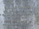 
John MACDONALD,
died 18 Feb 1897 aged 65 years;
William Robert,
son,
died in infancy;
John MACDONALD,
son,
died 26 Dec 1912 aged 25 years;
Alexander Sydney MCDONALD,
youngest son of Margaret MCDONALD,
killed in action Dernacourt
5 April 1918 aged 24 years;
[unnamed]
mother,
died 20 April 1932 aged 78 years;
Bald Hills (Sandgate) cemetery, Brisbane
