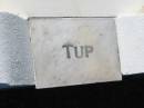 Rodney Daniel KEOGH,
son,
died 18 April 1961 aged 4 days;
Thelma (Tup) KEOGH,
wife mother,
died 20 Oct 1986 aged 66 years;
Daniel KEOGH,
died 22 Aug 2003 aged 84 years,
with Thelma;
Bald Hills (Sandgate) cemetery, Brisbane