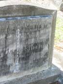 Leonard STILLMAN,
husband father,
died 28 Oct 1961 aged 78 years;
Elizabeth STILLMAN,
mother,
died 17 April 1968 aged 74 years;
Bald Hills (Sandgate) cemetery, Brisbane