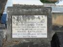 Henry Edward TREW,
husband father,
died 28 Nov 1952 aged 62 years;
Marie Kathleen,
wife mother,
died 25 Oct 1961 aged 65 years;
Bald Hills (Sandgate) cemetery, Brisbane
