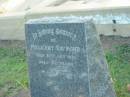 Millicent RAYMOND,
died 24 July 1931 aged 82 years;
Bald Hills (Sandgate) cemetery, Brisbane