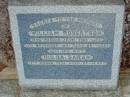 William ROBERTSON,
died 15 Nov 1931 aged 66 years;
Hulda Sarah,
wife,
died 17 March 1936 aged 87 years;
Bald Hills (Sandgate) cemetery, Brisbane