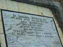 Ada SCHIFFER,
wife mother,
died 24 Dec 1953 aged 68 years;
children;
Walter,
aged 1 year 4 months;
Alice,
aged 1 year 7 months;
Andrew Charles SCHIFFER,
husband father,
1883 - 1963;
Bald Hills (Sandgate) cemetery, Brisbane