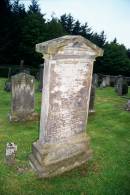 In ... Remembrance of James Hall who died on 20th January 1873 aged 79 years.
Also Mary Williamson his wife who died on on 21st January 1873 aged 66 years.
Also Jessie Hall their daughter, wife of William Little who died 5th February 1874 aged 43 years.
Also Thomas their son who died at Keenan City North America 3rd November 1874 aged 39 years.
Also William M Hall their grandson who died 3 May 1889 aged 5 months.
Also James Hall their son who died 11 June 1895 aged 46 years.
Also Catherine Meikle wife of above James Hall who died 11 Jan 1915 aged 65 years,
And their daughters Mary who died 22 Jan 1963 and Kate who died 18th March 1967.
They were united together for 43 years of their lives, loving helpmates to each other and blessings to their children and in death they were not divided.
Old Kirk, Selkirk, Scotland