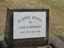 
John A OTTAWAY
29 Aug 1939

Sherwood (Anglican) Cemetery, Brisbane
