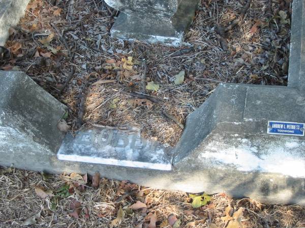 Bobbie (McKenzie)  | Anglican Cemetery, Sherwood.  |   | 