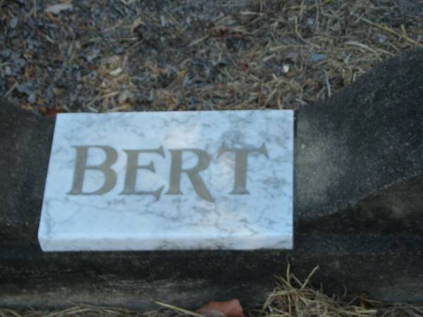 Bert (Abercrombie)  | Anglican Cemetery, Sherwood.  |   |   | 