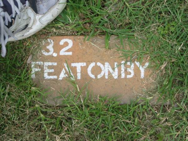 FEATONBY;  | Slacks Creek St Mark's Anglican cemetery, Daisy Hill, Logan City  | 