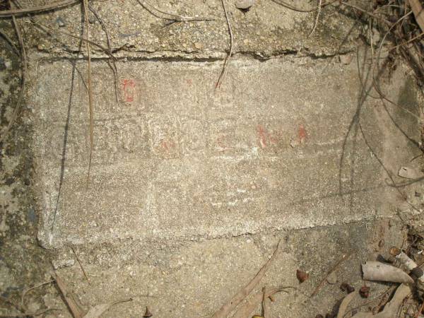 George?;  | South Isis cemetery, Childers, Bundaberg Region  | 