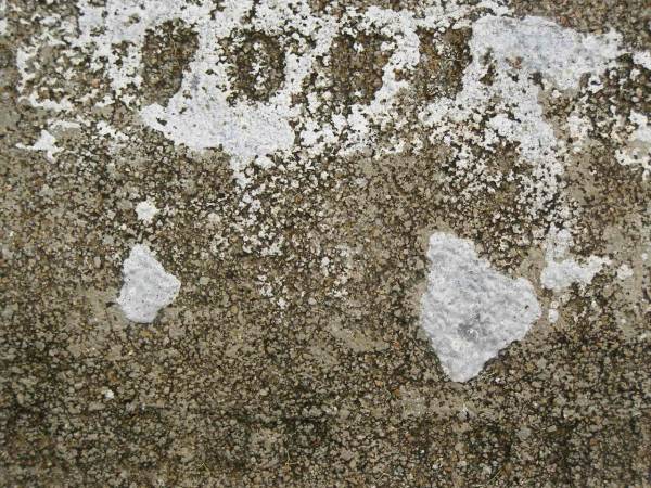 RAUTH? George ???,  | bur 19 Dec 1903;  | LAMBERT? John,  | bur 29-8-1910 aged 87 years;  | South Isis cemetery, Childers, Bundaberg Region  | 