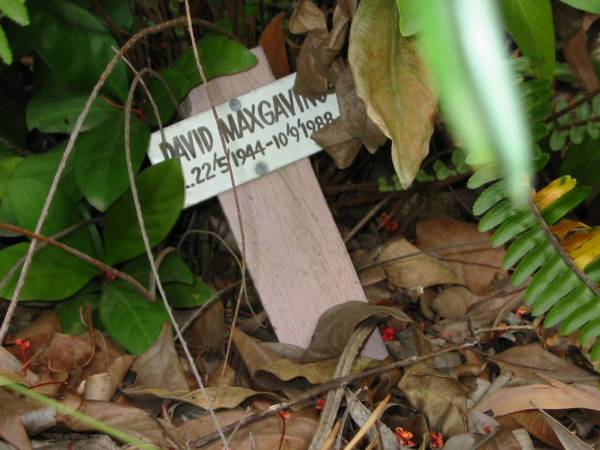 David MAXGAVING? 22 May 1944 - 10 Sept 1988,  | St Alban The Martyr Anglican Church (Auchenflower, Brisbane)  | 