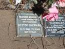 
Hector SHEPPARD
21-11-1988 
73 years

St Margarets Anglican memorial garden, Sandgate, Brisbane

