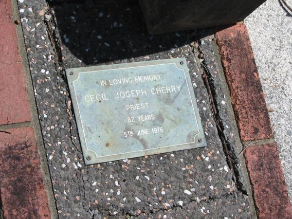 Cecil Joseph CHERRY  | 82 yrs  | 5 Jun 1976  |   | St Margarets Anglican memorial garden, Sandgate, Brisbane  |   | 
