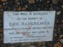 Eric HARGREAVES
18 Aug 1937
aged 41
St Thomas Anglican, Toowong, Brisbane