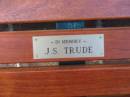 J S Trude
St Thomas Anglican, Toowong, Brisbane