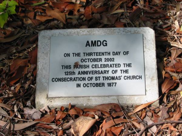   | St Thomas' Anglican, Toowong, Brisbane  |   | 