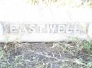 
Edward EASTWELL,
died 30 Aug 1923 aged 80 years;
Mary Ann EASTWELL,
died 15 May 1932 aged 81 years;
Swan Creek Anglican cemetery, Warwick Shire
