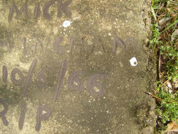 W.Mick BIRMINGHAM,  | died 10-6-66;  | Tallebudgera Catholic cemetery, City of Gold Coast  | 