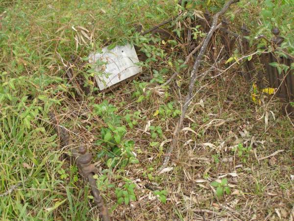 William James WATERS,  | born 1882,  | died 1909;  | Tallebudgera Catholic cemetery, City of Gold Coast  | 