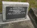 Charlotte Anne OKEEFFE,
born 31-8-1901,
died 3-8-1990;
Tallebudgera Catholic cemetery, City of Gold Coast