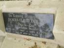 James (Leo) DOLAN,
of Des-a-Lee Currumbin Valley,
born 25-7-1927,
died 4-7-1998;
Tallebudgera Catholic cemetery, City of Gold Coast