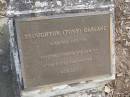 Broughton (Tony) GARLAND,
born 1927,
died 1986;
Tallebudgera Presbyterian cemetery, City of Gold Coast