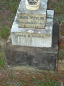 Simon VEIVERS
Jan 1920
aged 8 weeks
Tamborine Catholic Cemetery, Beaudesert