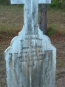 John ROCHE
6 Jul 1926
aged 69
Tamborine Catholic Cemetery, Beaudesert