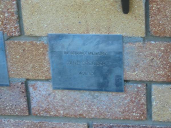 Jane SPENCER,  | aged 82 years;  | Tea Gardens cemetery, Great Lakes, New South Wales  | 