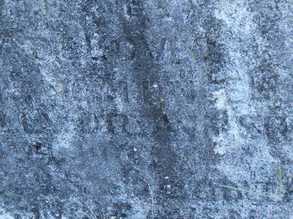 Ell? ?IETT;  | ??LLY 1980;  | Tea Gardens cemetery, Great Lakes, New South Wales  | 