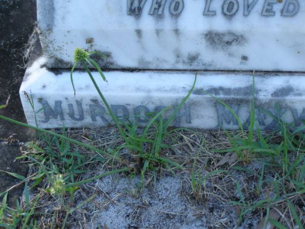Murdoch Maxwell (Max) GODWIN,  | died 22 Nov 1926 aged 2 years 4 months;  | Tea Gardens cemetery, Great Lakes, New South Wales  | 