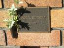 Norma KUCERA,
died 30-11-1998;
Tea Gardens cemetery, Great Lakes, New South Wales