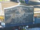 Glenn Andrew FIDDEN,
3-4-1961 - 30-12-2006 aged 45 years,
husband father;
Tea Gardens cemetery, Great Lakes, New South Wales