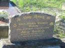 Arthur Maxwell MOTUM,
born 21-12-1922,
died 19-7-1996,
remembered by Muriel & family;
Tea Gardens cemetery, Great Lakes, New South Wales
