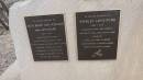 Christopher John LETCHFORD
b: 1904
d: 1961
Lucy Jean LETCHFORD (nee PEACOCK)
(wife of Christopher John LETCHFORD)
b: 1896
d: 1959
Eileen Lucy LETCHFORD
b: 19 Apr 1934
d: 24-Apr-1934
Judith Camille LECHFORD
b: 27-Jul-1957
d: 4-Feb-1958
Jean Mary CRUIKSHANK (nee LETCHFORD)
b: 1928
d: 2010
wife of Rangi CRUIKSHANK
sister of John, Stan, Colin, Anne
Mother of Johnny, Maryanne, Robert, Cathy
stepmother to Delphine, Shirley
Stanley LETCHFORD
b: 1932
d: 2010
husband of Dawn (nee ROBERTS)
brother of Jean, John, Colin, Anne
Father of Chris, Tim, Janet, Andrew
Theodore Pioneer Old Theodore Cemetery