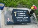 
Raymond C. CONNORS,
29-12-1915 - 8-6-2004,
husband of Isabel;
Tiaro cemetery, Fraser Coast Region
