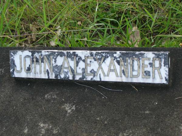 John Alexander STEVEN;  | Margery Isabella STEVEN;  | Tiaro cemetery, Fraser Coast Region  | 