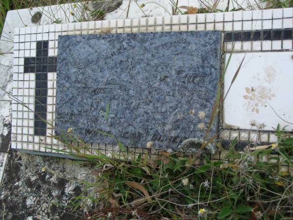 Walter HALES,  | died 29 May 1963 aged 59 years;  | Tiaro cemetery, Fraser Coast Region  | 