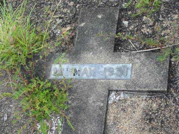 Patrick CONNORS,  | died 18 May 1931 aged 62 years;  | Bridget Catherine CONNORS,  | died 30 Dec 1938 aged 69 years;  | Tiaro cemetery, Fraser Coast Region  | 