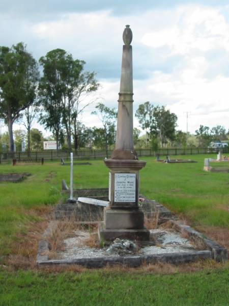 Tiaro cemetery, Fraser Coast Region  | 
