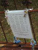 
The nine DAW babies
Name                Birth       Death        Age,
Mary Elizabeth      3 Jan 1875  20 Mar 1875  11 weeks,
Florence Eleanor    7 Feb 1876  21 Apr 1876   6 weeks,
William Henry       2 Mar 1877  20 Apr 1877   7 weeks
Albert Edward       8 Jul 1878   9 Nov 1878   4 months,
Alice Ann           16 Jan 1881  still born,
Thomas George       28 Apr 1882 27 Mar 1883  11 months,
Frederick Ernest    13 May 1885 13 Oct 1885   5 months,
Ethel Maud          11 Oct 1887 10 Nov 1887   4 weeks,
Elspeth Rose        12 Mar 1889 23 Apr 1889   6 weeks,

death cert shows Mary Elizabeths cause of death was Atrophy,
Only surviving child was Robert James, the first child, who lived to marry and have 3 sons,
Tingalpa Christ Church (Anglican) cemetery, Brisbane

