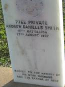 
Andrew Daniells SMITH
27 Aug 1937
Toogoolawah Cemetery, Esk shire
