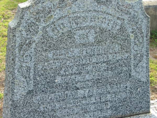 Mary O'CONNOR  | 1 Aug 1991 aged 77  | Johanna FITZGERALD  | 20 May 1928 aged 26  | Benjamin O'CONNOR  | 23 Oct 1943 aged 43  | Toogoolawah Cemetery, Esk shire  | 