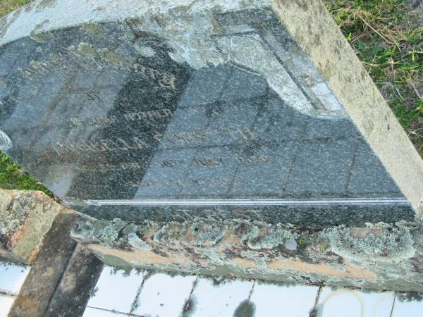 husband father  | Alfred Ernest FORSYTH  | d: 18 Ocrt 1962 aged 77  | nother  | Annabella FORSYTH  | 16 July 1966 aged 64  | Toogoolawah Cemetery, Esk shire  | 